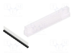 Connector: pin strips; pin header; male; PIN: 25; 2.54mm; SMT; 1x25