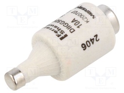 Fuse: fuse; gG; 10A; 500VAC; 500VDC; industrial; DII