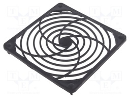 Guard; 120x120mm; Mat: plastic; Mounting: snap fastener; A: 120mm