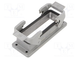 Enclosure: for HDC connectors; Han® B,Rear Fit; size 24B; IP65