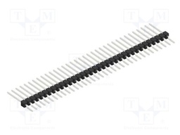 Connector: pin strips; pin header; male; PIN: 35; 2.54mm; SMT; 1x35