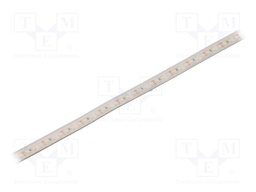 LED tape; white warm; 2835; 12V; LED/m: 120; 10mm; white PCB; IP65