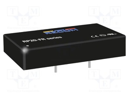 Converter: DC/DC; 20W; Uin: 43÷160V; Uout: 3.3VDC; 2"x1"; 40.89g