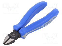 Pliers; side,cutting; two-component handle grips; 163mm