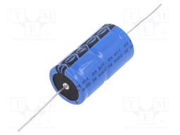 Capacitor: electrolytic; 4.7mF; 25VDC; Ø21x38mm; ±20%; -40÷125°C