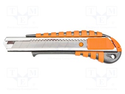 Knife; universal; 18mm; pulled out, breakable blade