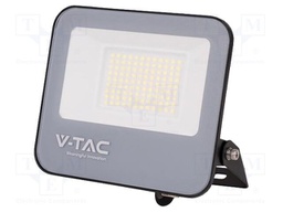 Lamp: LED flood light; 50W; 230VAC; white cold; 6500K; 25000h; IP65