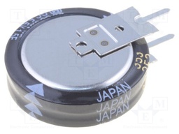 Capacitor: electrolytic; backup capacitor,supercapacitor; THT