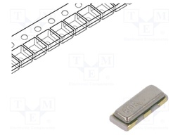 Resonator: ceramic; 8MHz; SMD; 3.2x1.3x0.7mm; Tol: ±0.5%; -40÷85°C