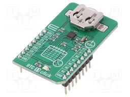 Click board; RTC; SPI; AB0815; manual,prototype board; 3.3VDC