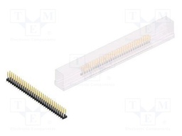 Connector: pin strips; pin header; male; PIN: 62; 2mm; SMT; 2x31