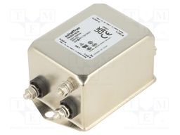 Filter: anti-interference; one-phase; 250VAC; Cx: 1uF; Cy: 10nF