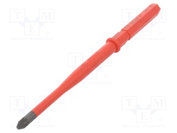 Interchangeable blade; Pozidriv®; Size: PZ2; insulated,slim