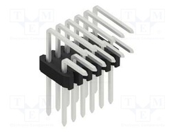 Connector: pin strips; pin header; male; PIN: 12; 1.27mm; THT; 2x6
