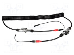 Cable for ACV cameras; IP66; Len: 0.6m; 4pin male,4pin female