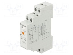 Staircase timer; for DIN rail mounting; 110÷240VAC; SPST-NO