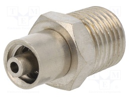 Adapter; metallic; Luer Lock; for dispensing cartridges; metal