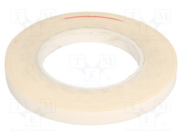 Tape: heat transfer; W: 12mm; L: 33m; D: 0.2mm; 1W/mK; PET; UL94V-0