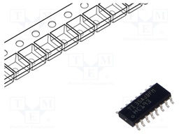IC: digital; 4bit,binary up/down counter,synchronous; SMD; HC