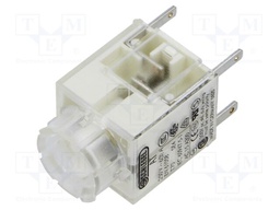 Contact block; IP00; Contacts: NC + NO; AC load @R: 3A/240VAC