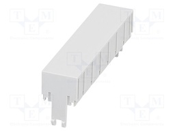 Cover; grey; UL94V-0; ME-IO 18,8; PA; X: 18.9mm; Y: 76.8mm; Z: 26mm