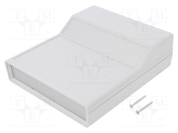 Enclosure: desktop; CAB PULPIT; X: 154mm; Y: 173mm; Z: 54mm; ABS
