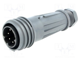 Connector: circular; plug; male; PIN: 7; EXPlora; Contacts: brass