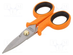 Scissors; for electricians; Kind of blade: straight; 147mm