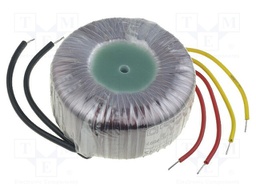 Transformer: toroidal; 40VA; 230VAC; 12V; 12V; 1.66A; 1.66A; 0.6kg
