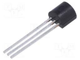 IC: voltage reference source; 2.5V; ±1%; 2mA; TO92; bulk