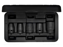 Wrench-set; socket spanner,impact; 1/2"; 5pcs.