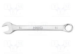 Wrench; combination spanner; 14mm; Chrom-vanadium steel; L: 180mm