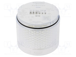 Module: light signaller; transparent; LED; 24VDC; 24VAC; IP66