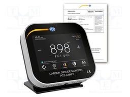 Meter: air quality; Range: 0÷9999ppm CO2; Humid.range: 20÷95%RH