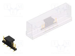 Connector: pin strips; pin header; male; PIN: 8; 2mm; SMT; 1x8; 100V