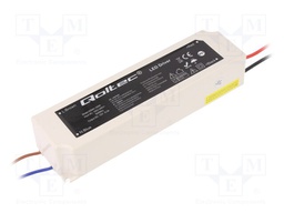 Power supply: switched-mode; LED; 100W; 12VDC; 8.3A; IP67; OUT: 1