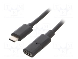 USB-USB; USB C socket,USB C plug; 0.3m