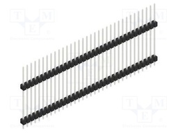 Connector: pin strips; pin header; male; PIN: 34; 2.54mm; THT; 1x34