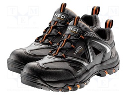 Boots; Size: 47; grey-black; PU; slip; without toecap