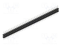 Connector: pin strips; pin header; male; PIN: 36; 2mm; THT; 1x36