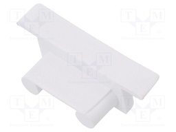 Cap for LED profiles; white; ABS; Application: BEGTIN12; V: GEN2