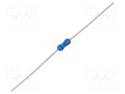 Resistor: metal film; THT; 68.1kΩ; 250mW; ±0.5%; 6.3x2.3mm; axial