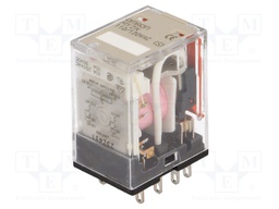 Relay: electromagnetic; DPDT; Ucoil: 120VAC; 10A/220VAC; 10A/24VDC