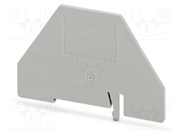 Separating plate; L: 60mm; W: 2mm; H: 83mm; Body: grey
