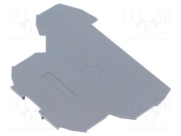 End/partition plate
