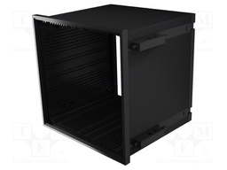 Enclosure: panel; X: 144mm; Y: 144mm; Z: 114mm; ABS + PC,PPO; black