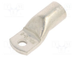 Tip: ring tube; M6; 70mm2; crimped; for cable; straight; tinned