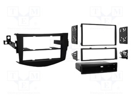 Radio frame; Toyota; 2 DIN; black