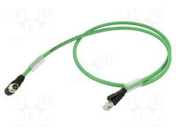 Cable: for sensors/automation; PIN: 8; 1m; 60VDC; 500mA; Cores: 8