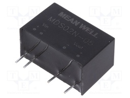 Converter: DC/DC; 2W; Uin: 21.6÷26.4V; 5VDC; Iout: 400mA; SIP7; 4.2g